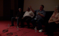 Q&A [L-R] Bob Fuller,cultural astronomer, Ghillar Michael Anderson, Euahlayi Lawman & Knowledge holder; Prof Ray Norris, CSIRO Astrophysicist; & Eleanor Gilbert, filmmaker & producer-3